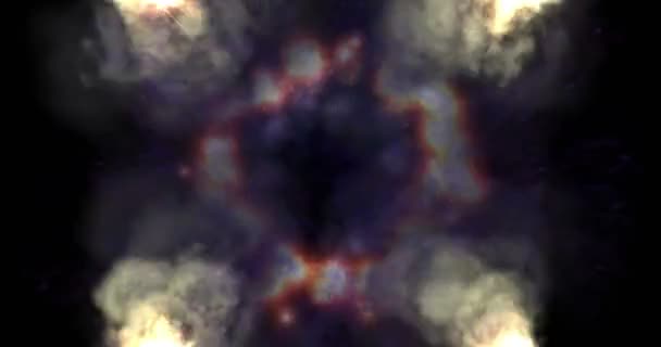 Ψηφιακή κινούμενη εικόνα ενός μυστικιστικού φωτός — Αρχείο Βίντεο
