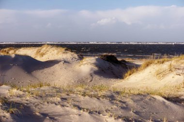 Beach, St. Peter-Ording üzerinde Almanya