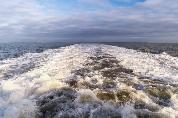 Aguas rugosas en el Mar del Norte — Foto de Stock