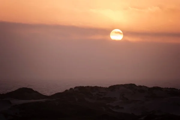 Landschaft auf der nordfriesischen Insel Amrum in Deutschland — Stockfoto