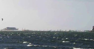 Beach, St. Peter-Ording üzerinde Almanya