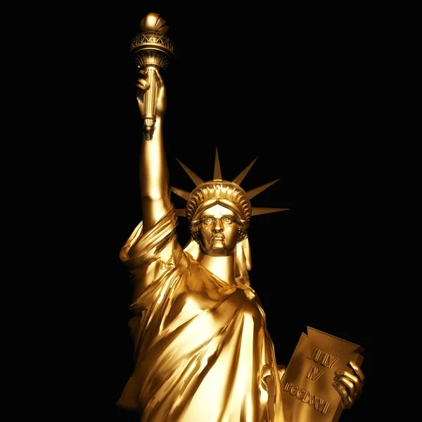 Digitale weergave van de statue of liberty — Stockfoto