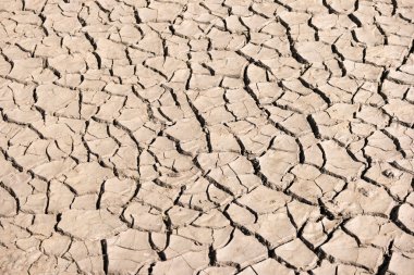 Kurumuş toprak çamur düz