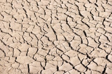 Kurumuş toprak çamur düz