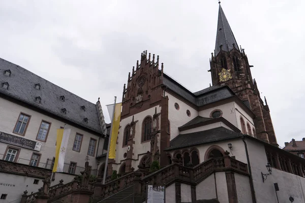 Almanya 'da Aschaffenburg am Main — Stok fotoğraf