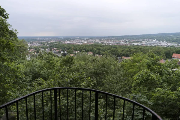 En la ruta de senderismo Spessartweg en Alemania — Foto de Stock