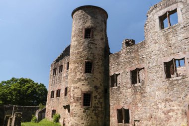 Almanya'da Spessart harabe Schoenrain