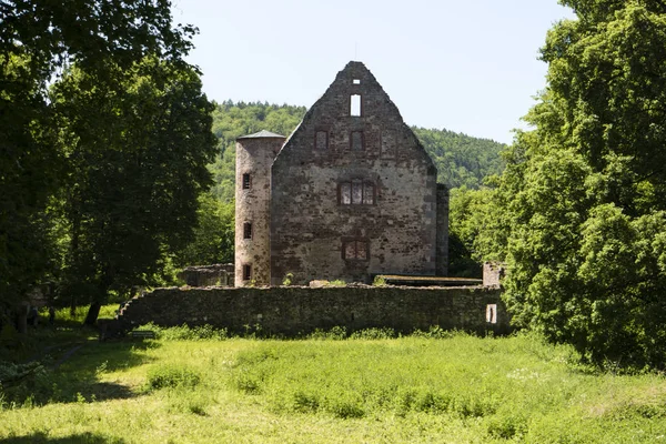 Ruin Schoenrain nello Spessart in Germania — Foto Stock