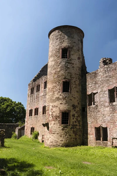 Ruin Schoenrain in the Spessart in Germany — Stock Photo, Image