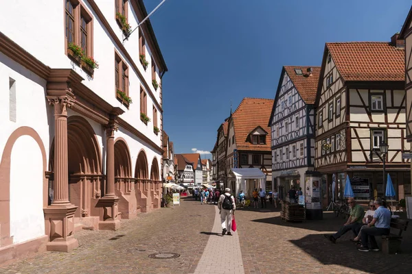 LOHR AM MAIN, ALEMANIA - 27 DE MAYO DE 2017: Lohr am Main (oficialmente : — Foto de Stock