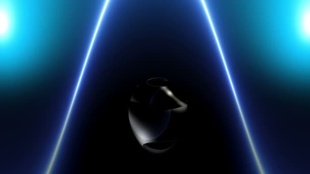 Animation numérique d'un motif mystique 