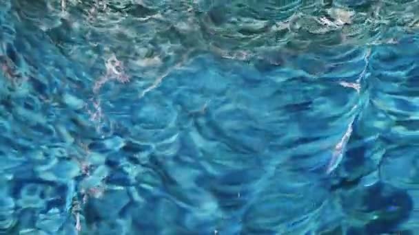 Digtal 3D Animación de Agua del Océano violenta — Vídeo de stock