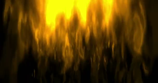 Animation numérique des particules de feu