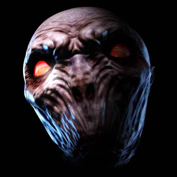 Digital 3D Illustration of a creepy Monster — Stock Photo, Image