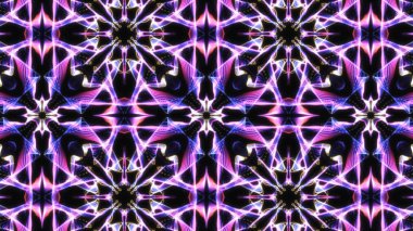 Sürekli değişen Mandala dijital illüstrasyon