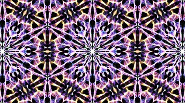 Sürekli değişen Mandala dijital illüstrasyon