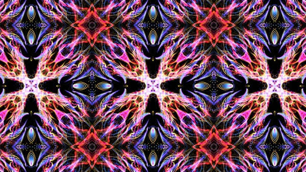 Sürekli değişen Mandala dijital illüstrasyon