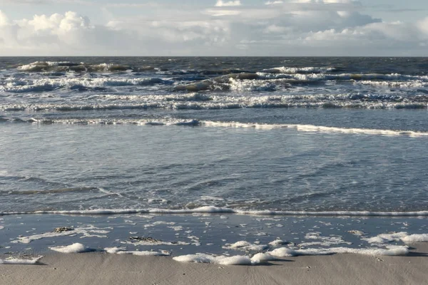 Sull'isola della Frisia Settentrionale Amrum in Germania — Foto Stock