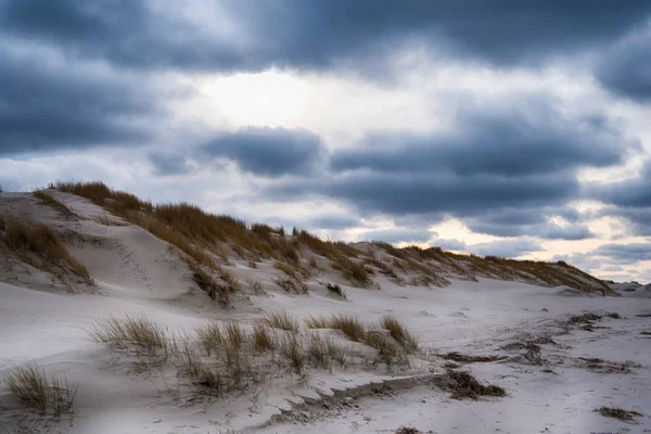 Дюни на північному фризькому острові Амрум (Німеччина). — стокове фото