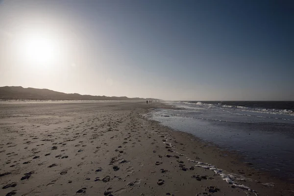 Sanddyner på den nordfrisiske øya Amrum i Tyskland – stockfoto