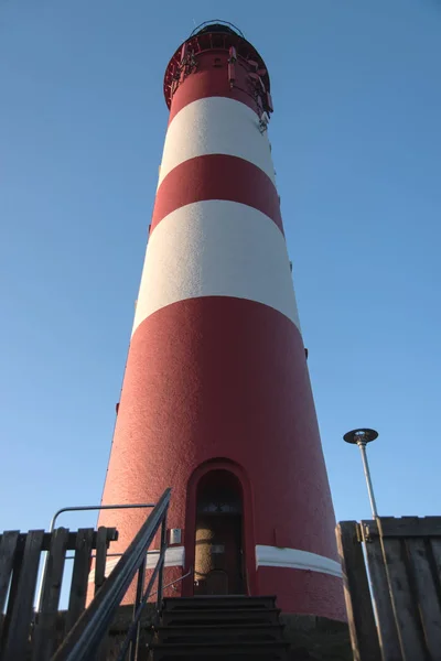 德国北弗里斯兰岛上的灯塔 — 图库照片