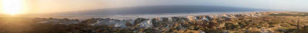 Panoráma kilátás az észak-fríz Amrum szigetre Németországban — Stock Fotó