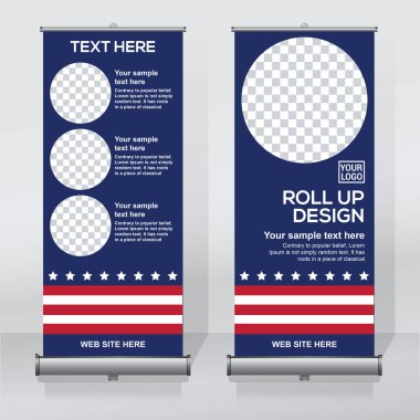 Afiş tasarım şablonu, dikey, arka plan, rulo Çek tasarım, modern x-banner, dikdörtgen boyutu.. 