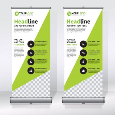 Afiş tasarım şablonu, dikey, arka plan, rulo Çek tasarım, modern x-banner, dikdörtgen boyutu.. 