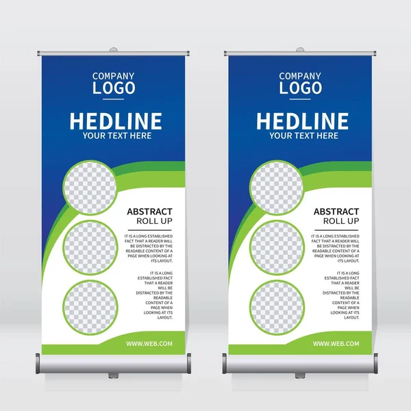 Ruede Para Arriba Plantilla Diseño Banner Vertical Antecedentes Tire Hacia — Archivo Imágenes Vectoriales