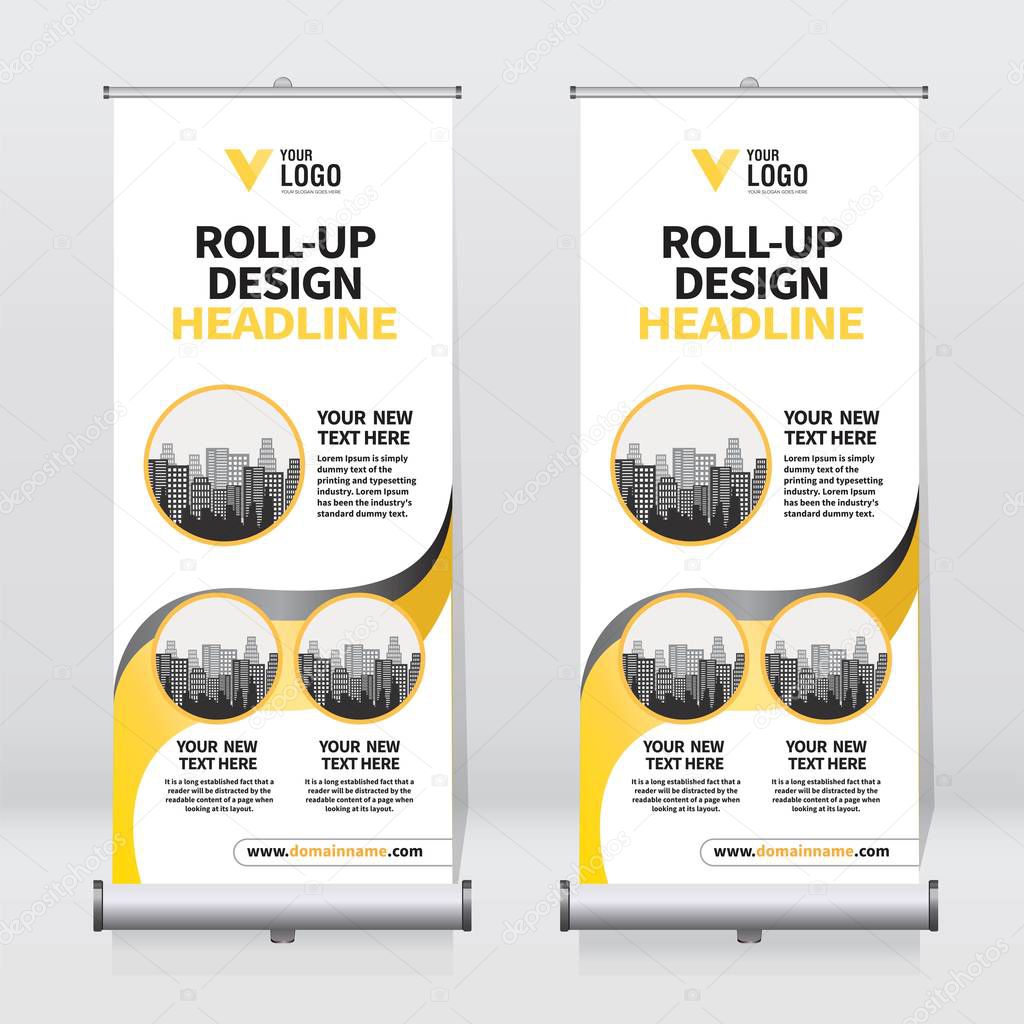 Roll Up Banner Design Template Vertical Abstract Background Pull Up Design Modern X Banner Rectangle Size Premium Vector In Adobe Illustrator Ai Ai Format Encapsulated Postscript Eps Eps Format