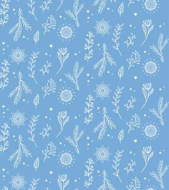 Noel sorunsuz vektör kar tanesi desen. Mükemmel kumaş ya da kağıt üzerine basım için.