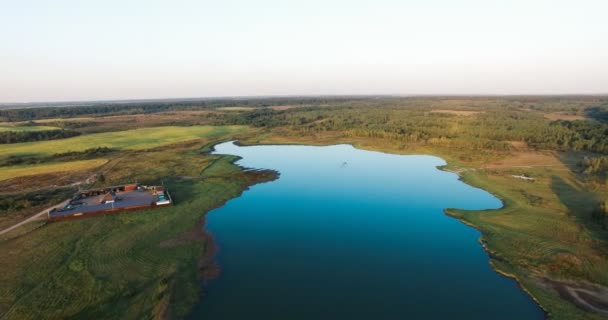 Svezia in estate paesaggi, foreste, laghi — Video Stock