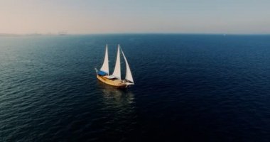 Palinuro Denizcilik Gemisinin Hava Görüntüsü