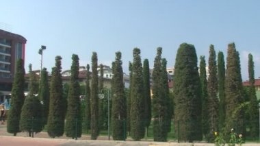 Türkiye, Antalya, 20 Ağustos 2015. insanlar gider sitesinde