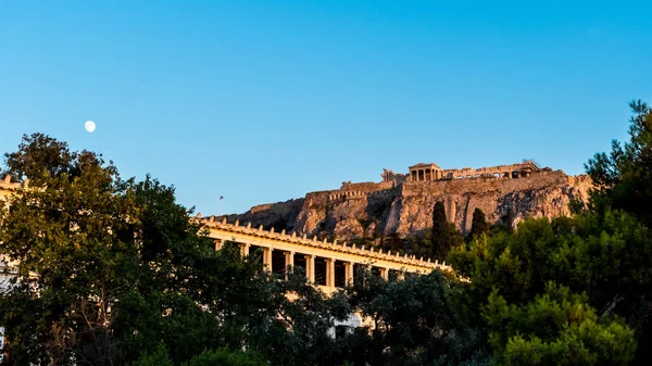 The Stoa of Attalos in the Agora of Athens — 图库照片