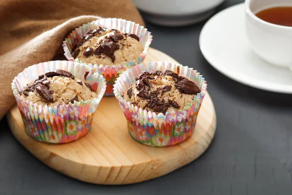Sugar free fitness muffins — Stock Photo, Image