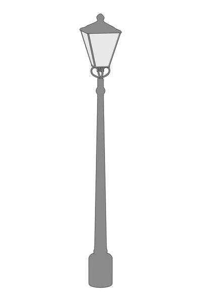 2D ilustracja kreskówka lampka — Zdjęcie stockowe