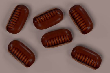 periplaneta americana yumurtaya gerçekçi 3d render
