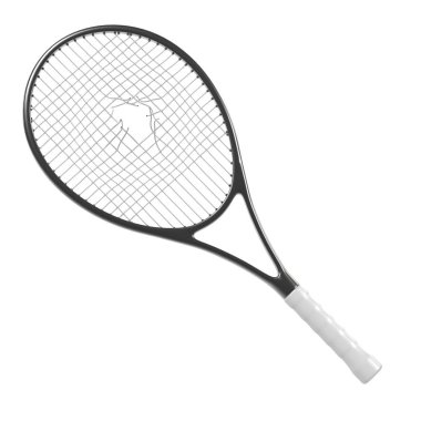 kırık tenis raketi 3D render