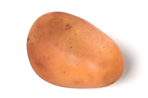 Realistisk 3d render potatis — Stockfoto