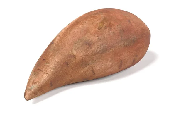 Realistic 3d render of sweet potato — Stock Photo, Image