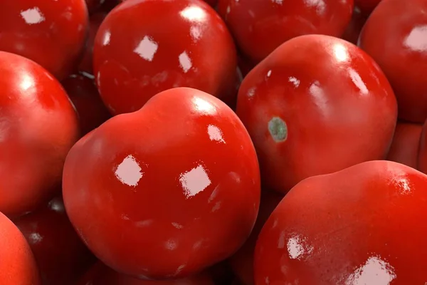 Realista 3d renderizado de tomates —  Fotos de Stock