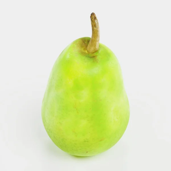 Realistic Render Green Pear — Stock Photo, Image