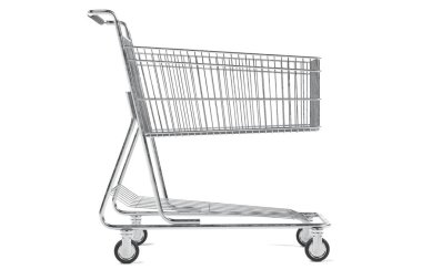 alışveriş sepeti gerçekçi 3d render