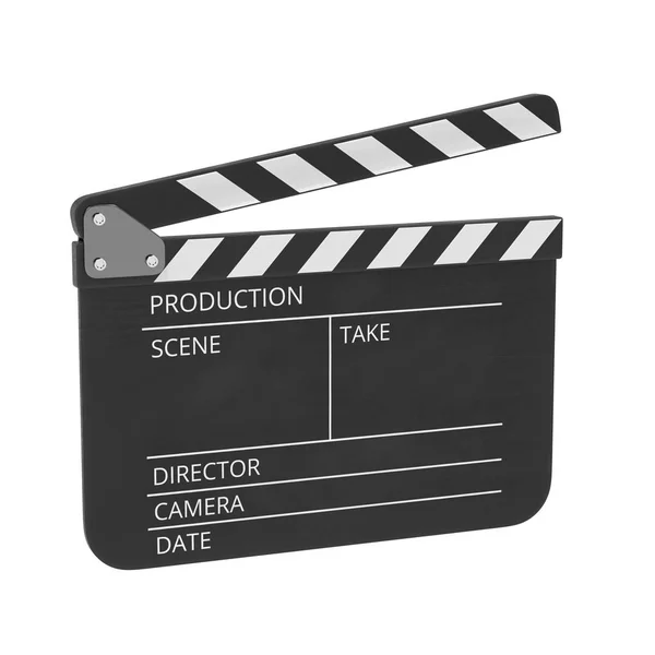 Realistic Render Clapperboard — Stock Photo, Image