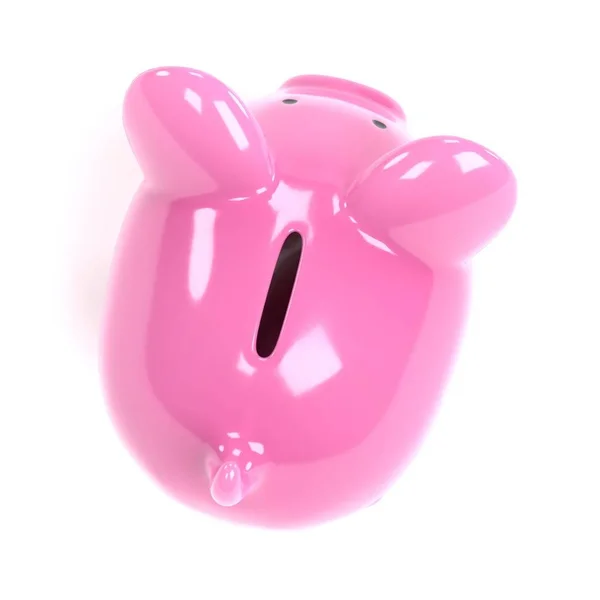 Realistische Render Van Piggy Bank — Stockfoto