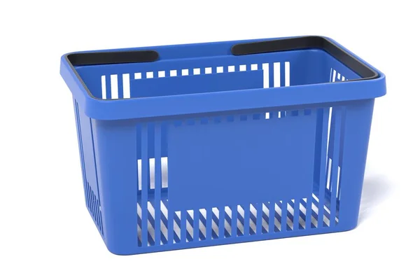 Realistic Render Shopping Basket — Stock Photo, Image