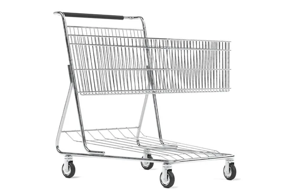 Realistic Render Shopping Cart — Stock Photo, Image