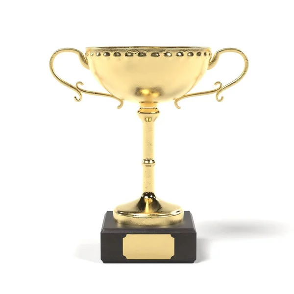 Realistic Render Sport Trophy — Stock Photo, Image