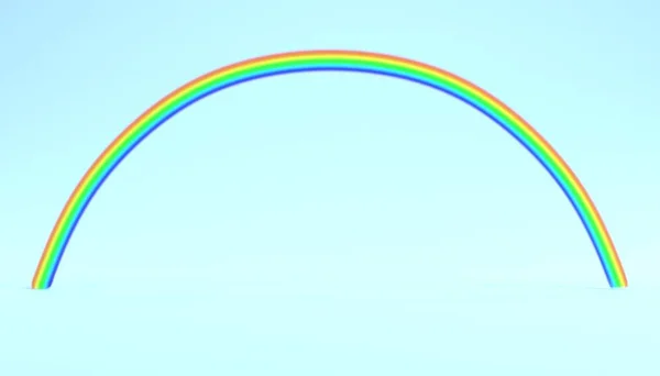 Render Realistico Dell Arcobaleno — Foto Stock